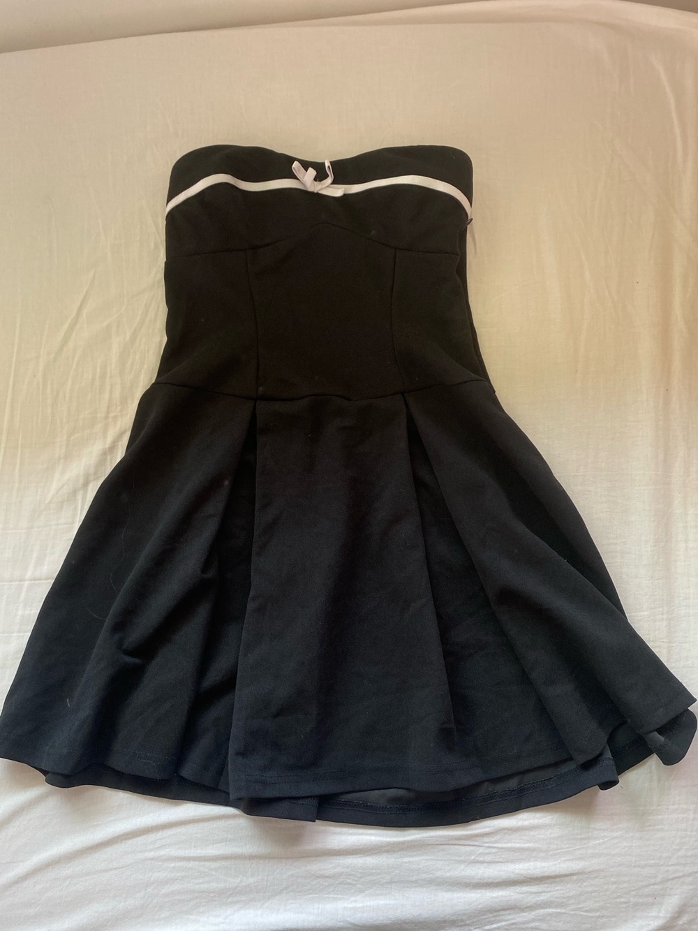 Ardene Black strapless mini dress